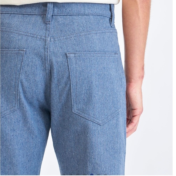 INDUSTRY OF All NATIONS New Jeans in Navy Size 26 - Picture 11 of 15